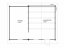 Přízemní rekreační chata Semily s přístavbou (6,35 x 4,75 m) - Tloušťka stěny: Tloušťka stěny 44 mm, Montáž: Bez montáže